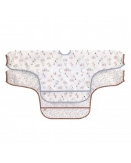 Bavoirs manches longues avec poche (2 pcs), Tiny Farmer Mouton