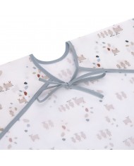 Bavoirs manches longues avec poche (2 pcs), Tiny Farmer Mouton