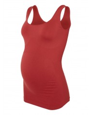 Top strech de maternité - rouge