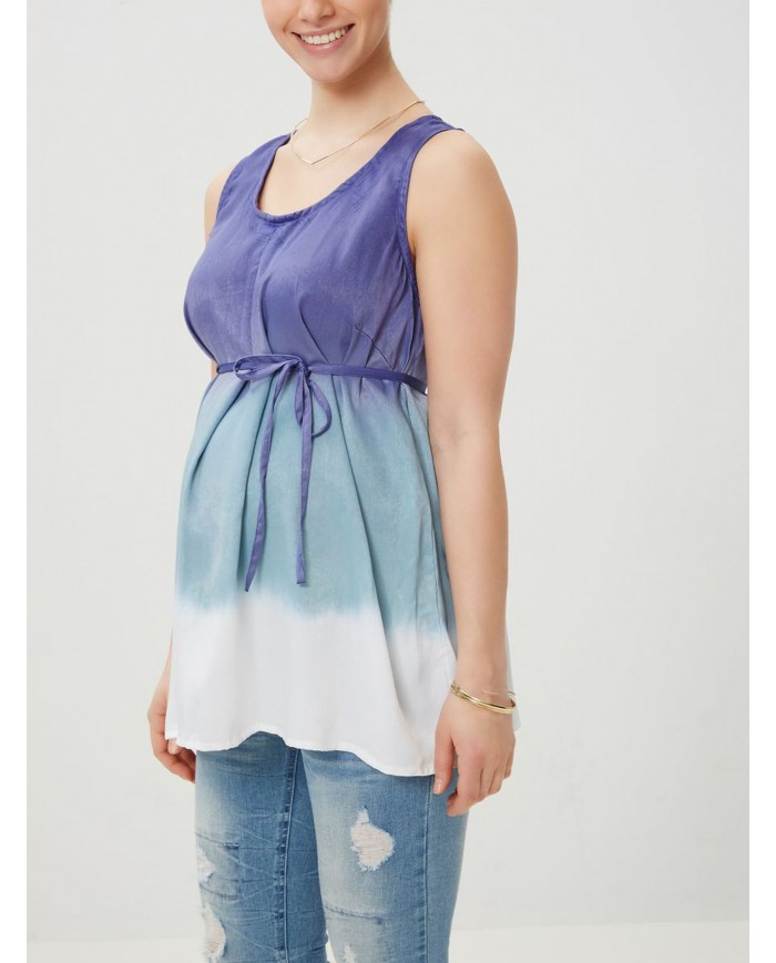 Top de maternité en jersey sans manche