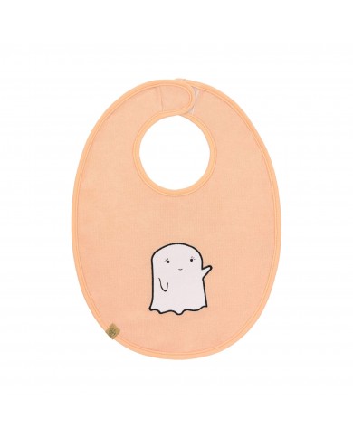 Bavoir medium - Little Spookies peach Bavoir medium - Little Spookies peach