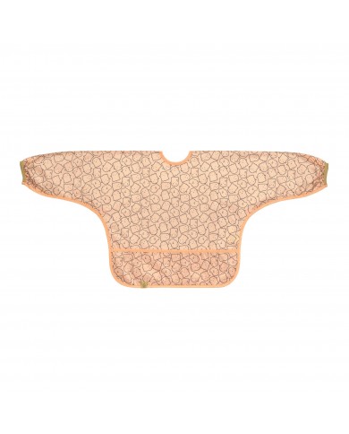 Bavoirs manches longues avec poche - Little Spookies peach Bavoirs manches longues avec poche - Little Spookies peach