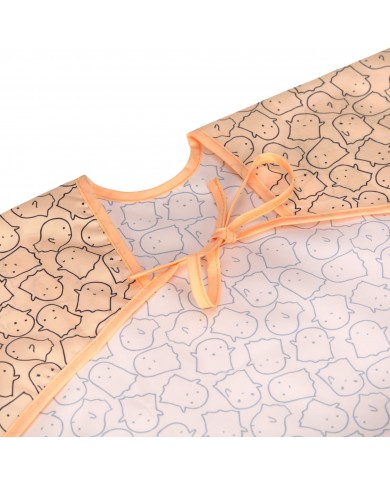 Bavoirs manches longues avec poche - Little Spookies peach Bavoirs manches longues avec poche - Little Spookies peach