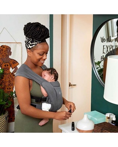 Porte-bébé Embrace Soft Air Mesh - Washed Black