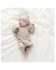 Bonnet Nevel - Taupe melange