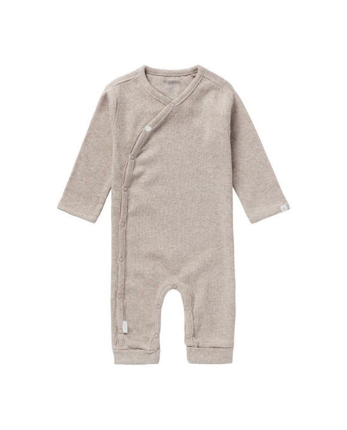 Pyjama sans pieds Nevis - Taupe melange