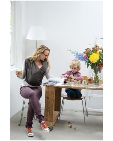 Tricot-Slen Organic - Moon mist grey Tricot-Slen Organic - Moon mist grey