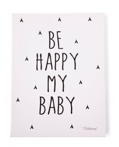 Peinture - Be Happy My baby - 30x40 cm