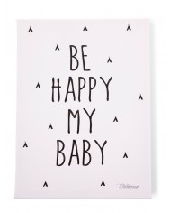 Peinture - Be Happy My baby - 30x40 cm