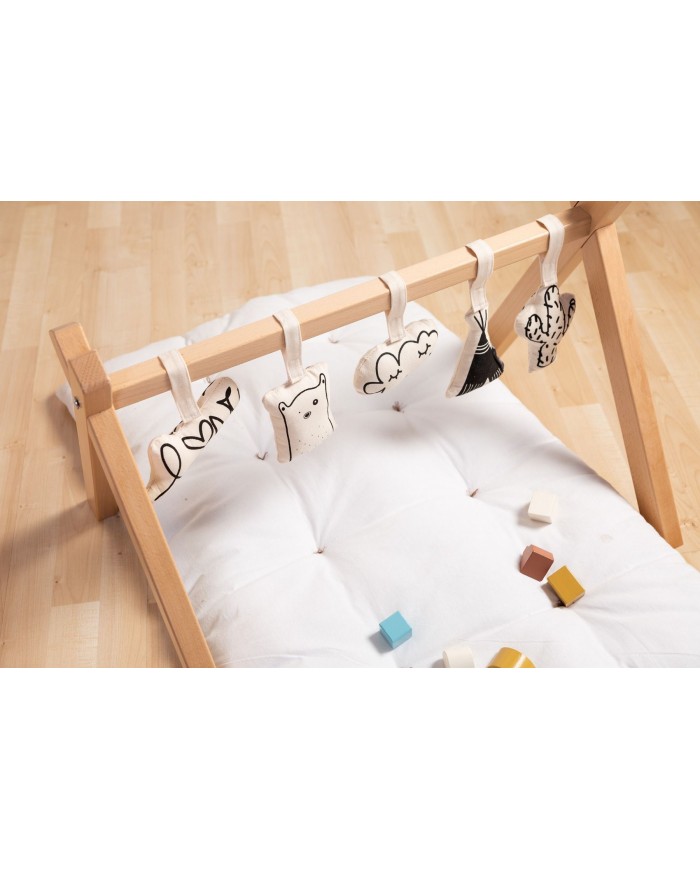 Arche Bébé Figures - Toile - Set De 5 Pcs