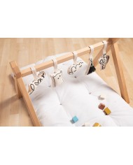 Arche Bébé Figures - Toile - Set De 5 Pcs