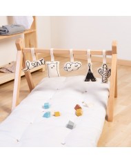 Arche Bébé Figures - Toile - Set De 5 Pcs