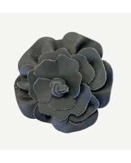 Ceinture Fleur - Antracite