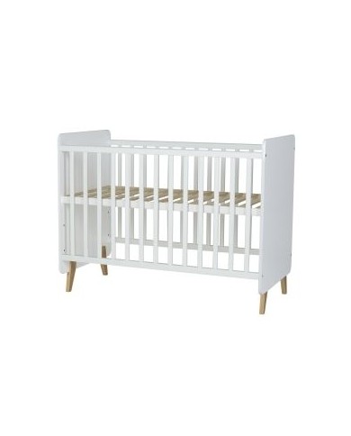 Lit 60x120 cm Loft - White (modèle d'expo)