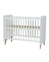 Lit 60x120 cm Loft - White (modèle d'expo)