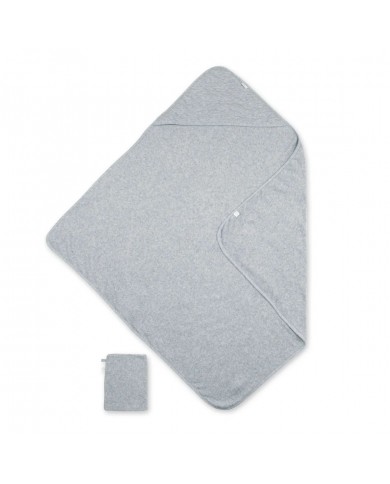 Cape de bain 90/90 cm chine terry QUILT 95 mix grey