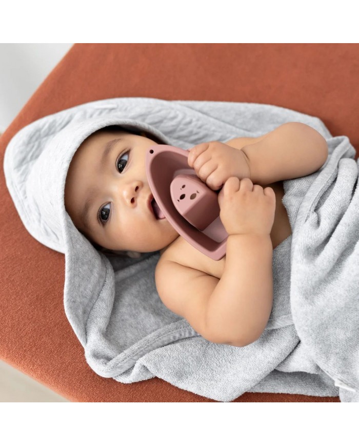 Cape de bain 90/90 cm chine terry QUILT 95 mix grey