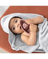 Cape de bain 90/90 cm chine terry QUILT 95 mix grey