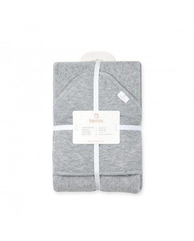 Cape de bain 90/90 cm chine terry QUILT 95 mix grey