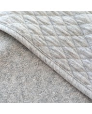 Cape de bain 90/90 cm chine terry QUILT 95 mix grey