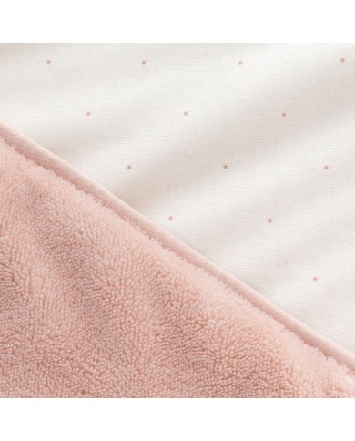 Poncho softy + jersey SOFTY 44 blush