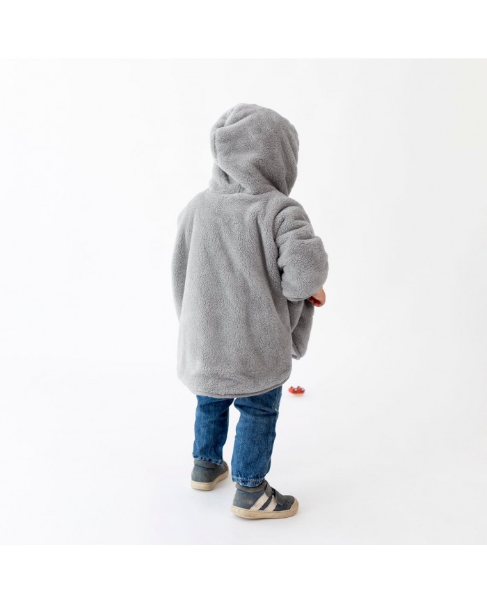 Poncho softy + jersey SOFTY 92 grizou