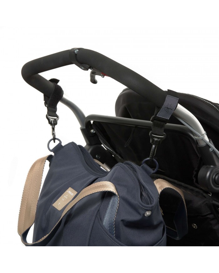 Sac à langer Jumeaux, Bleu Marine Sac à langer Jumeaux, Bleu Marine