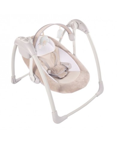 Balancelle Portable Dolphy taupe avec adaptateur Balancelle Portable Dolphy taupe avec adaptateur