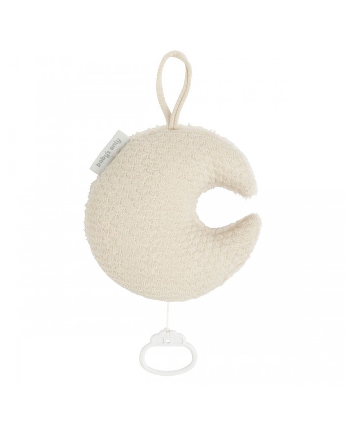 Boîte à musique Lune Sky warm linen