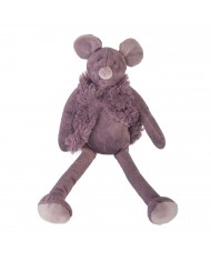 Doudou Lune - Fushia / Blanc