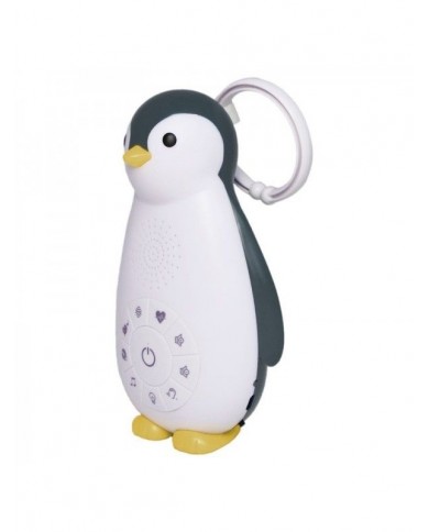 Veilleuse - boîte à musique pingouin - Zoe gris