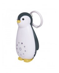 Veilleuse - boîte à musique pingouin - Zoe gris