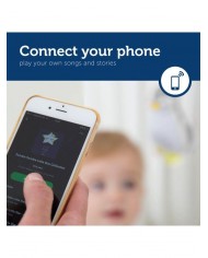 Veilleuse - boîte à musique pingouin - Zoe gris