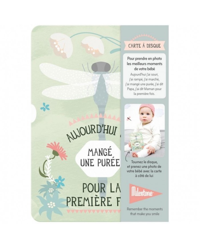 Carte à disque - Aujourd'hui j'ai ... pour la première fois