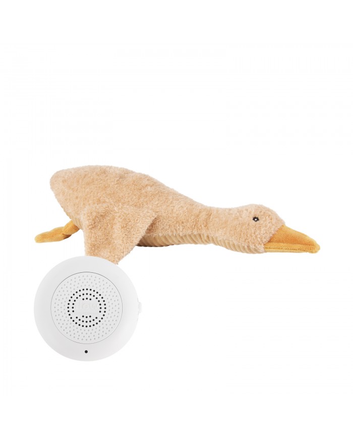 Doudou Battements de Coeur Liva l'oie - brun