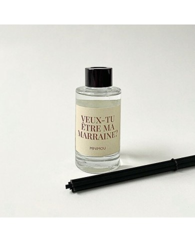Diffuseur de parfum - Veux-tu être ma marraine ? - Rosewood Velvet Diffuseur de parfum - Veux-tu être ma marraine ? - Rosewood Velvet