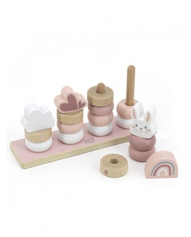 Petits Anneaux d'empilage - Rose
