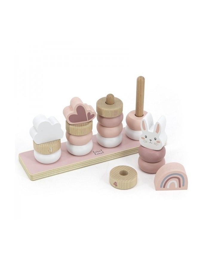 Petits Anneaux d'empilage - Rose