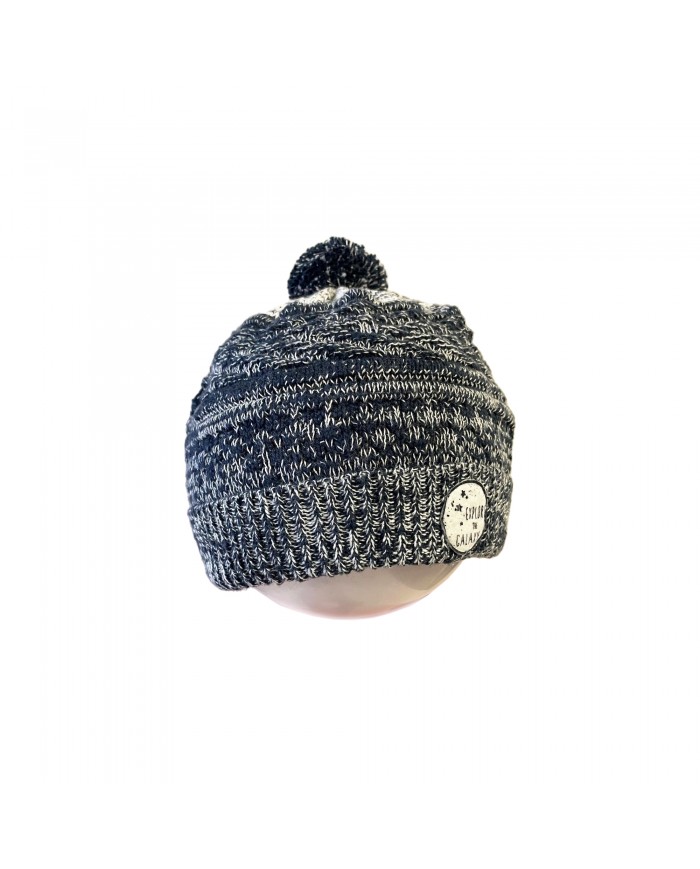 Bonnet chiné galaxy marine