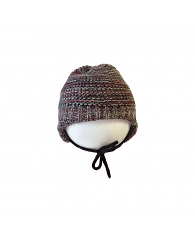Bonnet chiné rouge - 47/49 Bonnet chiné rouge - 47/49