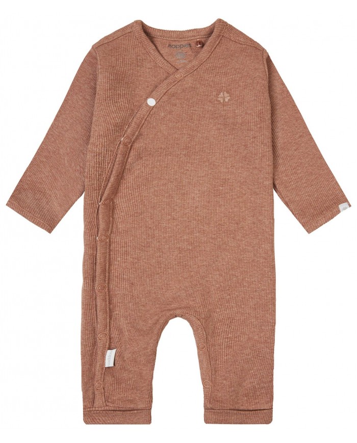 Pyjama sans pied Nevis - Cafe au lait melange