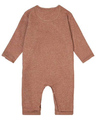 Pyjama sans pied Nevis - Cafe au lait melange