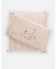 Tour de lit Sky urban taupe - 180x30x4 cm