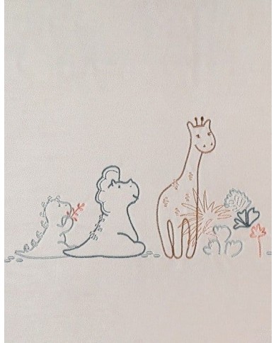 Tour de lit veloudoux Tiga & Ops