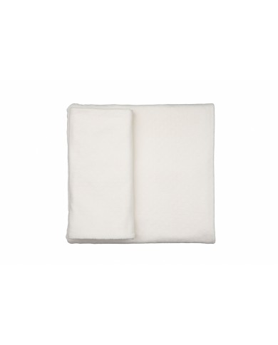 Housse De Couette Lit 100x140 cm Latte Square