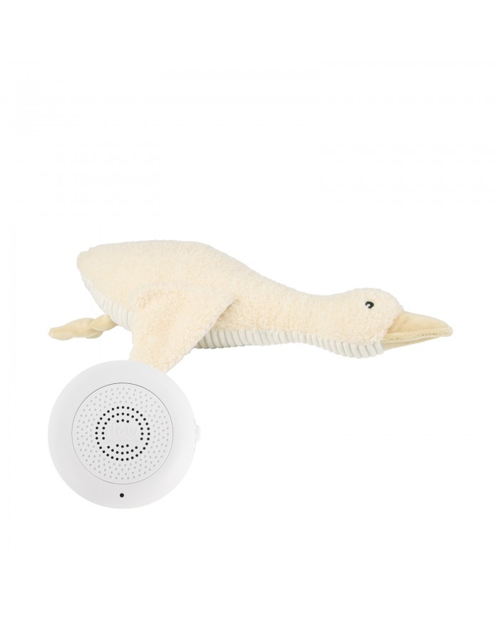 Doudou Battements de Coeur Liva l'oie - beige