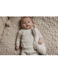 Doudou Battements de Coeur Liva l'oie - beige