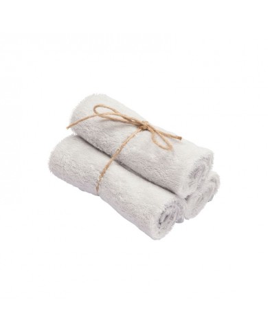 Serviette invité (29,5x50cm) 3 pcs - Silver Grey Serviette invité (29,5x50cm) 3 pcs - Silver Grey