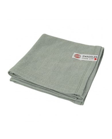Tétra coton hydrophile 70x70 cm - Silt green Tétra coton hydrophile 70x70 cm - Silt green