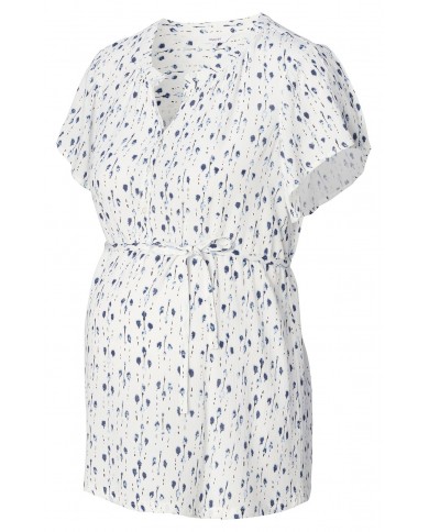 Blouse d'allaitement Duzce - Jet stream Blouse d'allaitement Duzce - Jet stream